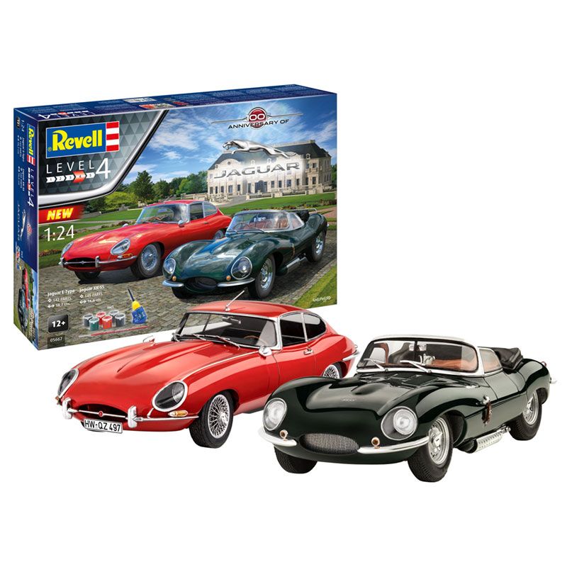 Revell Gift Set 100yrs of Jaguar 1/24 05667