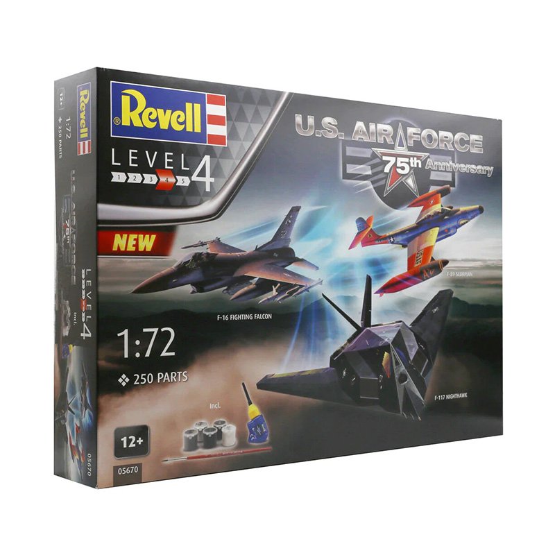 Revell US Air Force 75th Anniversary 1/72 05670