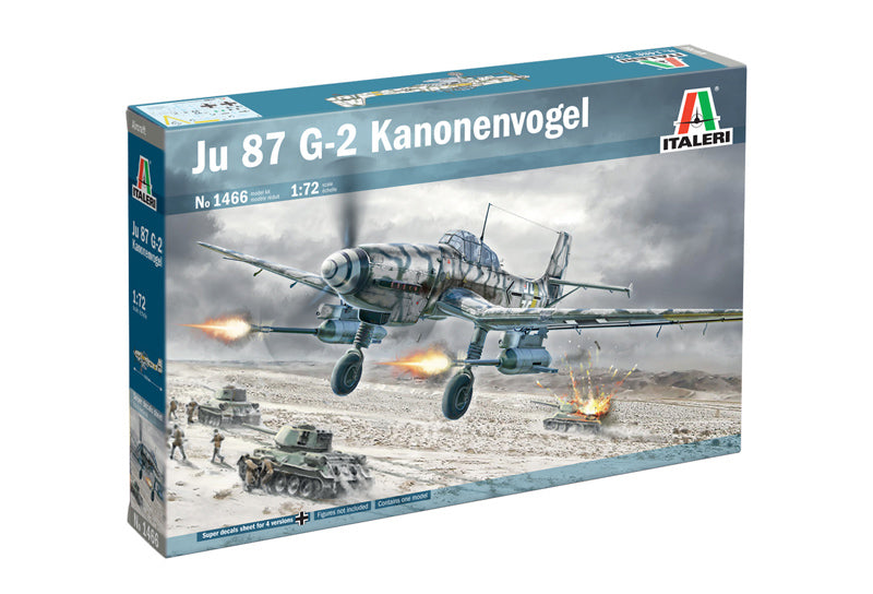 Italeri Junker Ju-87G2 Kannonenvogel 1/72 1466