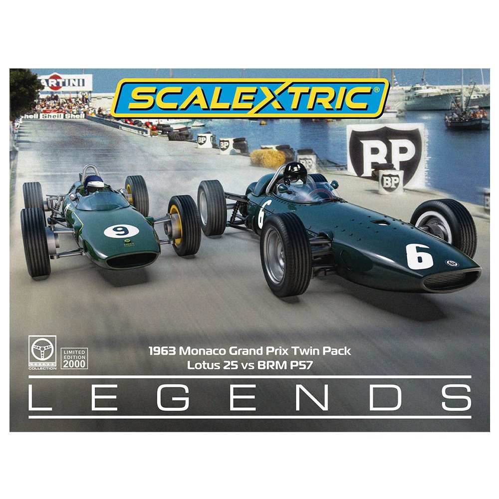 SCALEXTRIC 1963 MONACO CARLO GRAND PRIX TWIN PACK C4580A