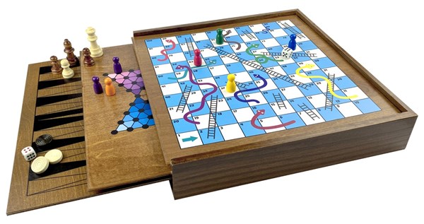 Australian Geographic 7 in 1 Board Game Set ULTGW0470 GA0049
