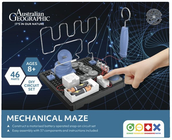 Australian Geographic STEM Mechanical Maze ULTGW0627 GA0070