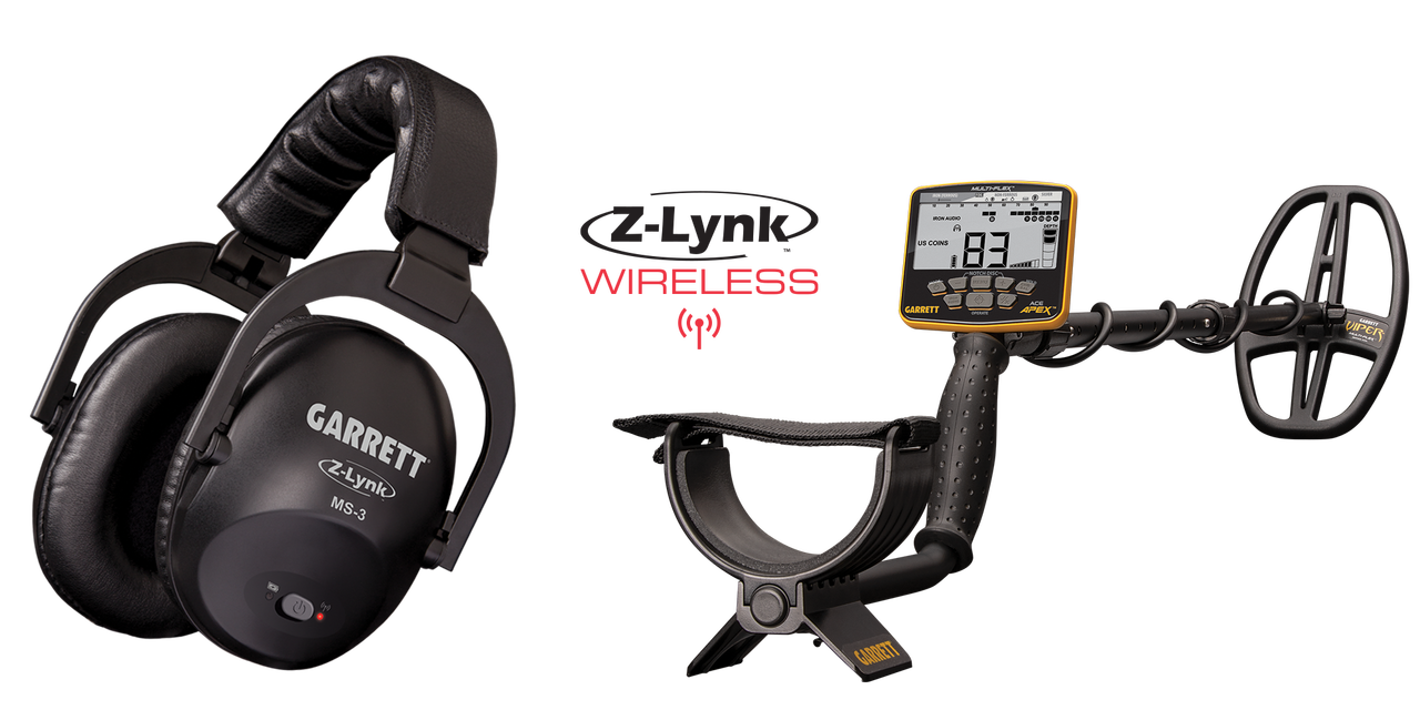 Garrett ACE APEX 8.5x11 Coil Wireless Headphones 1142365