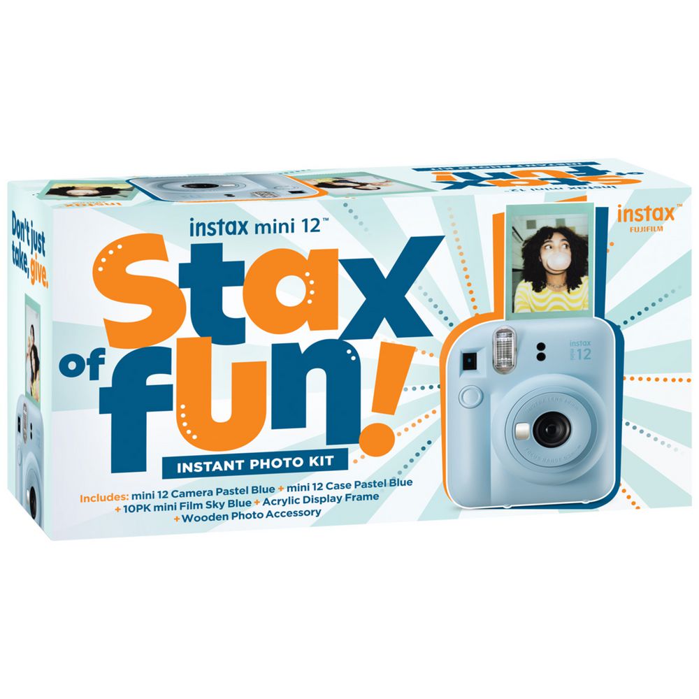INSTAX mini 12 Stax of Fun! Instant Photo Kit