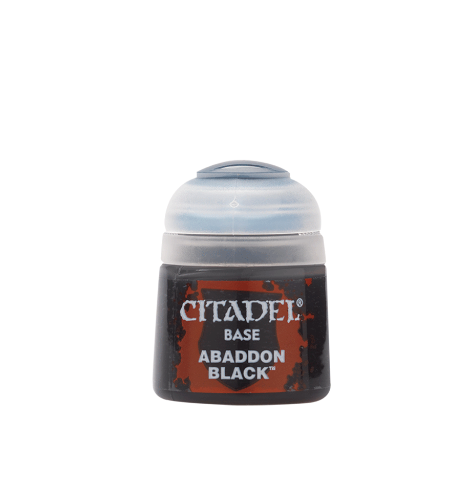 21-25 Citadel base Abaddon Black