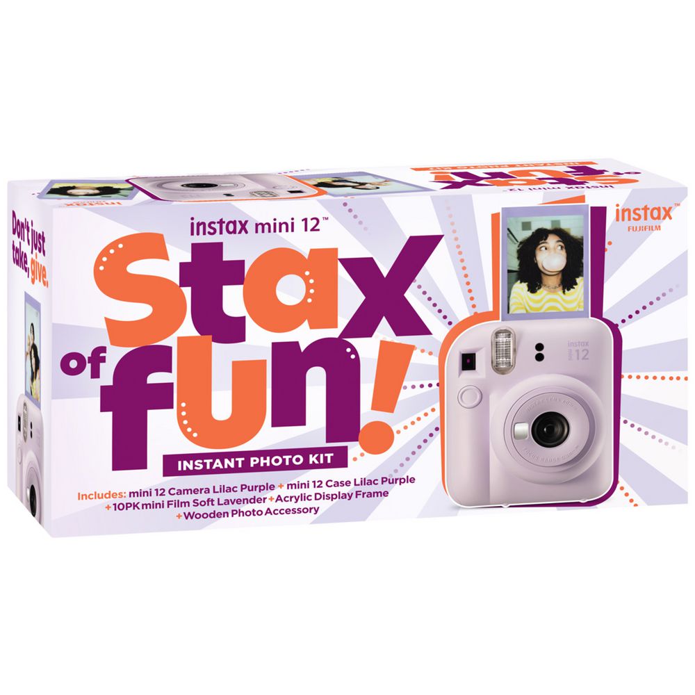 INSTAX mini 12 Stax of Fun! Instant Photo Kit