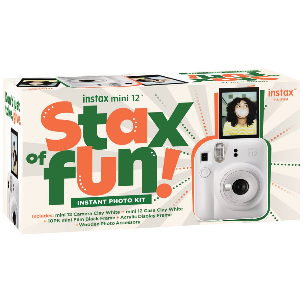 INSTAX mini 12 Stax of Fun! Instant Photo Kit