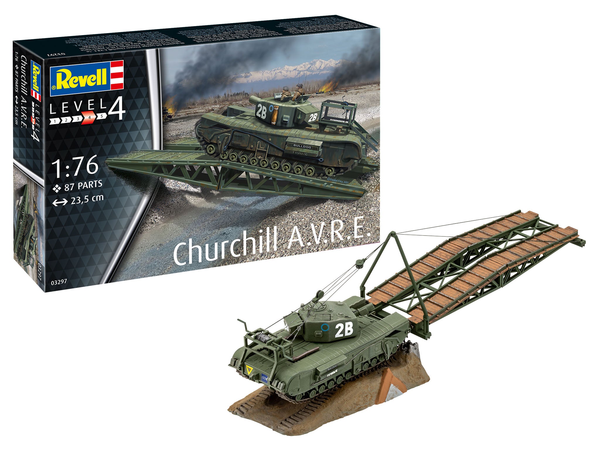 Revell Churchill AVRE 1/76 03297