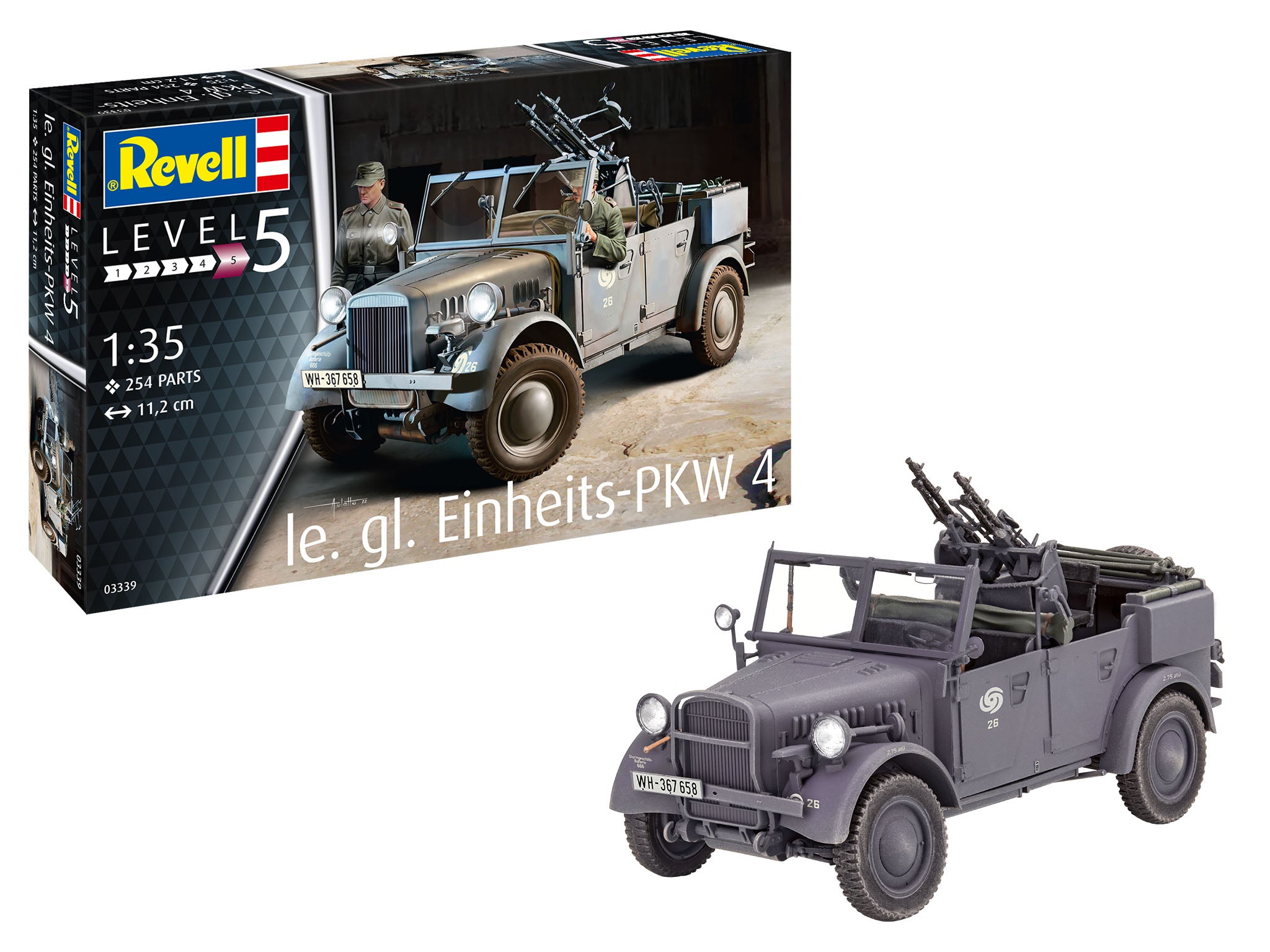 Revell Einheits PKW KFZ4 1/35 03339