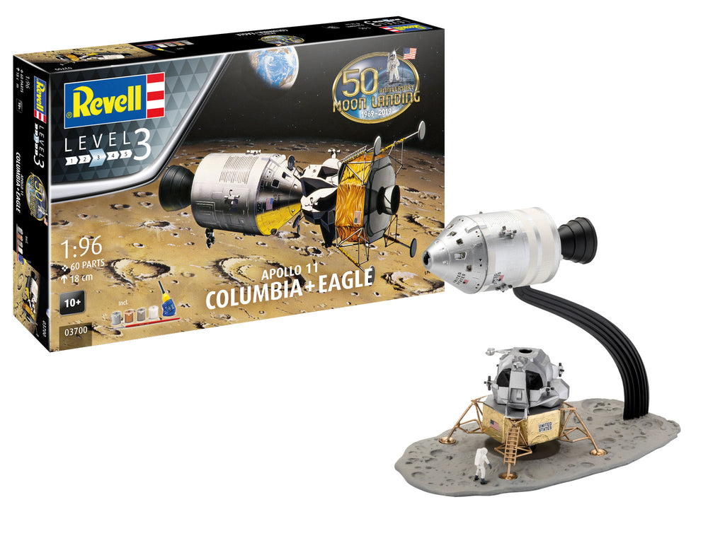Revell Appollo 11 Columbia & Eagle 03700