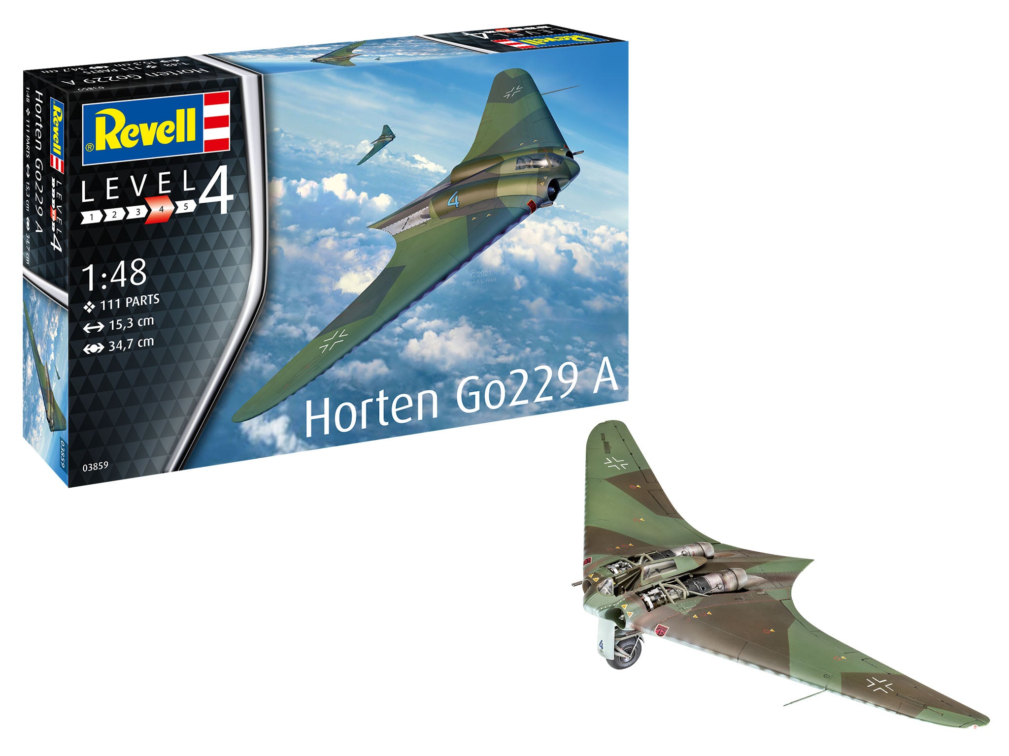 Revell Horten Go229 A 1:48 Scale 03859