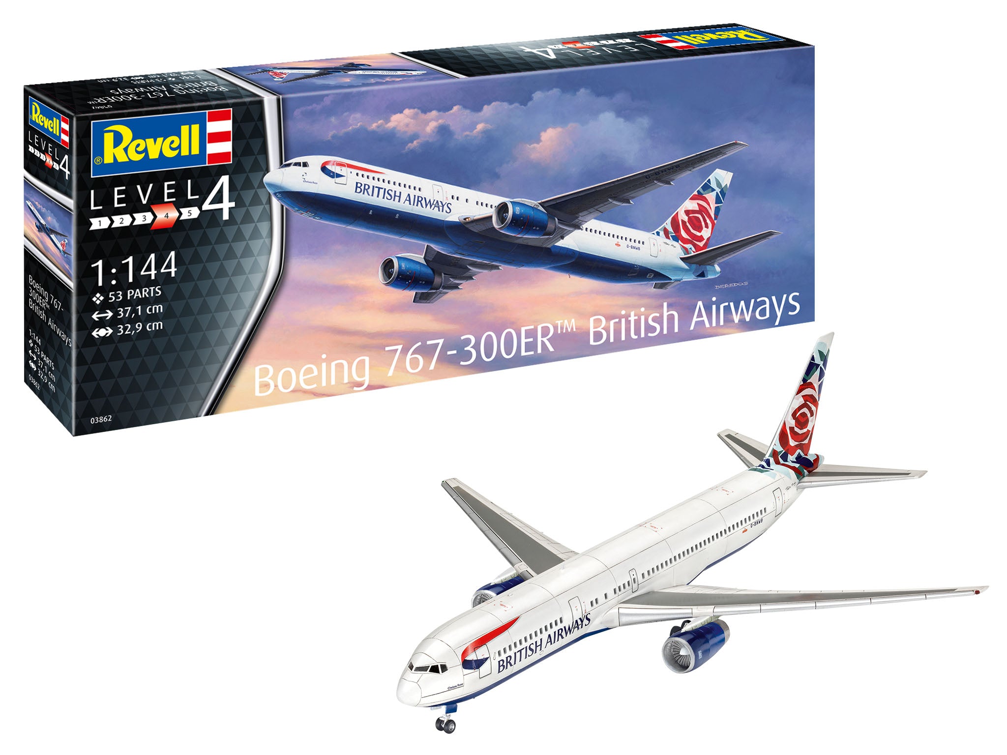 Revell Boeing 767-300ER 1:144 03862