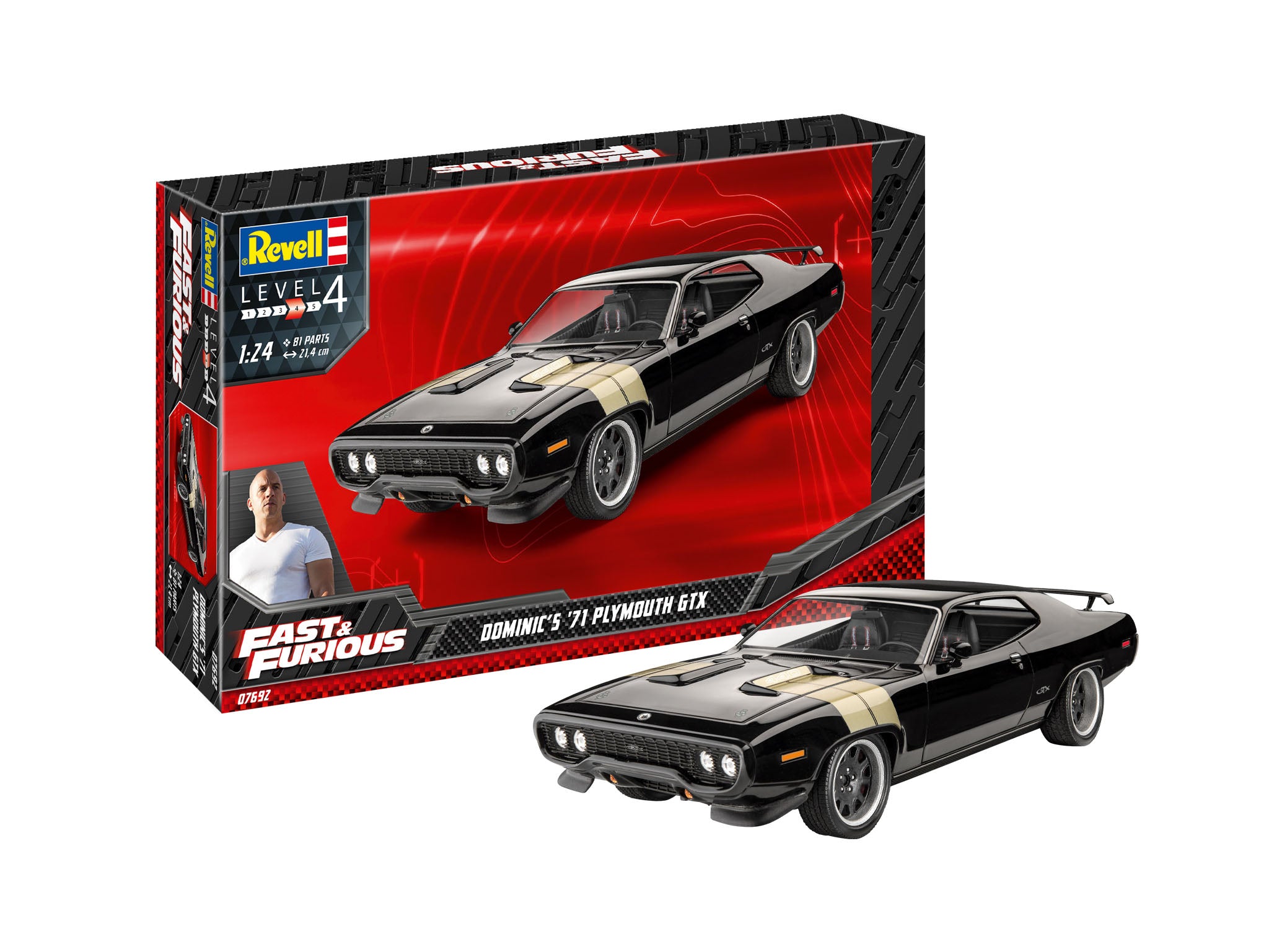 Revell F&F Doms 1971 Plymouth GTX 07692