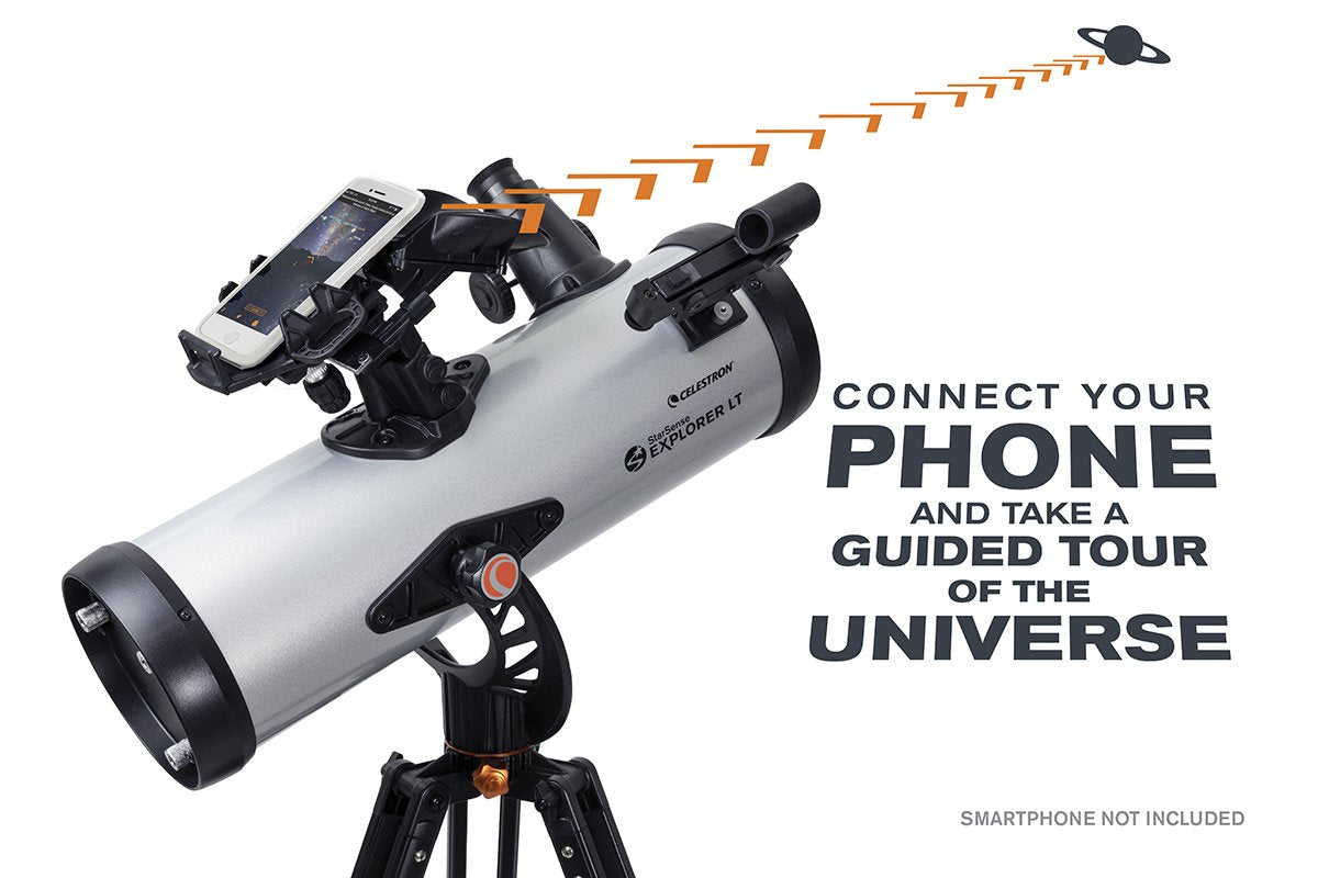 CELESTRON STARSENSE EXPLORER™ LT 114AZ SMARTPHONE APP-ENABLED NEWTONIAN REFLECTOR TELESCOPE