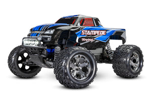 Traxxas Stampede 2WD Blue w/LED 36054-61