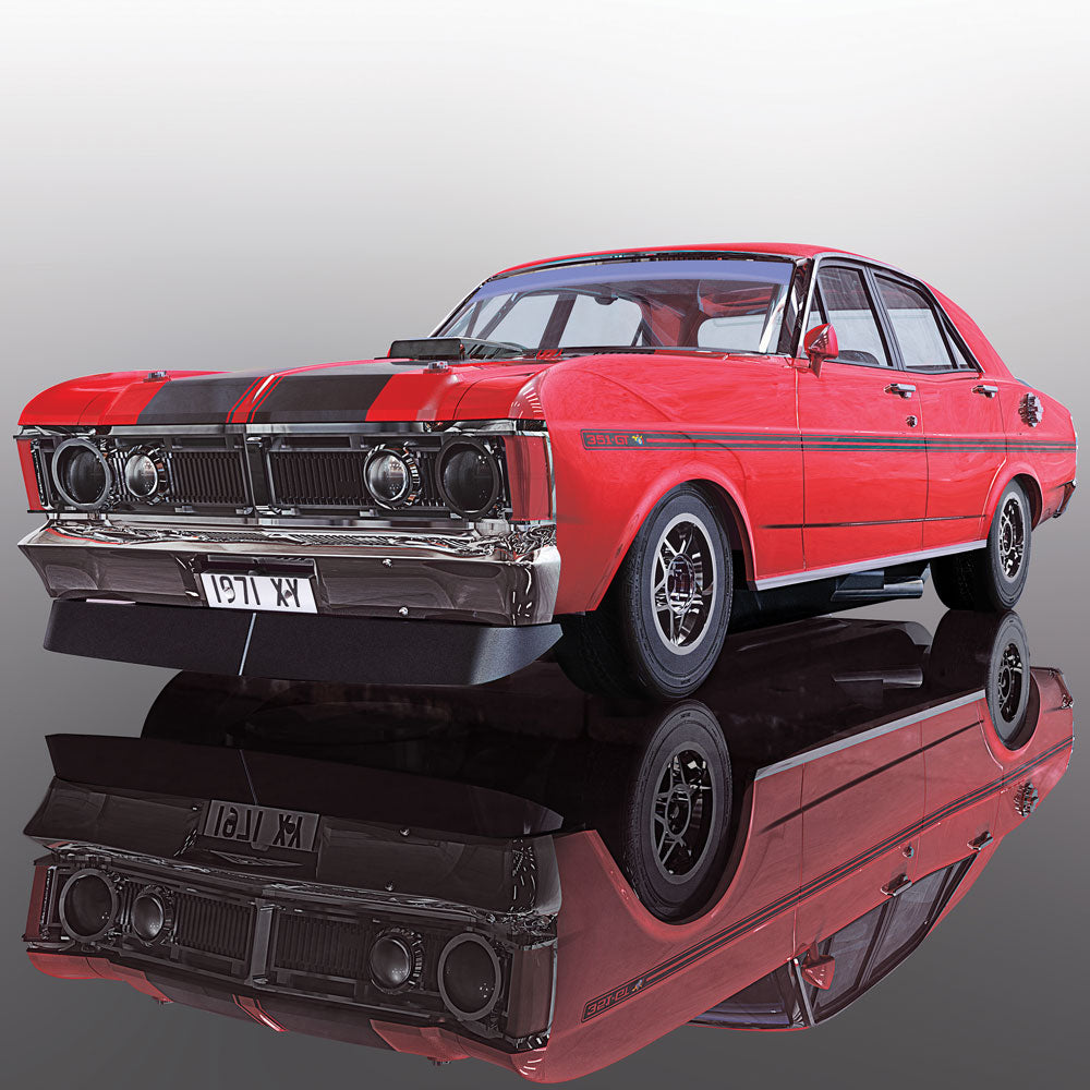 Scalextric Ford XY Road Car Red C3937