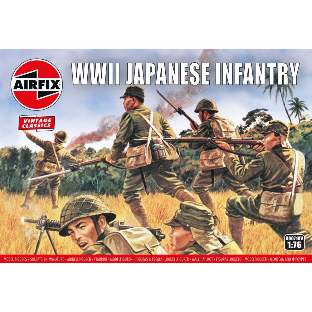 AIRFIX JAPANESE INFANTRY 1/76 Scale 00718V