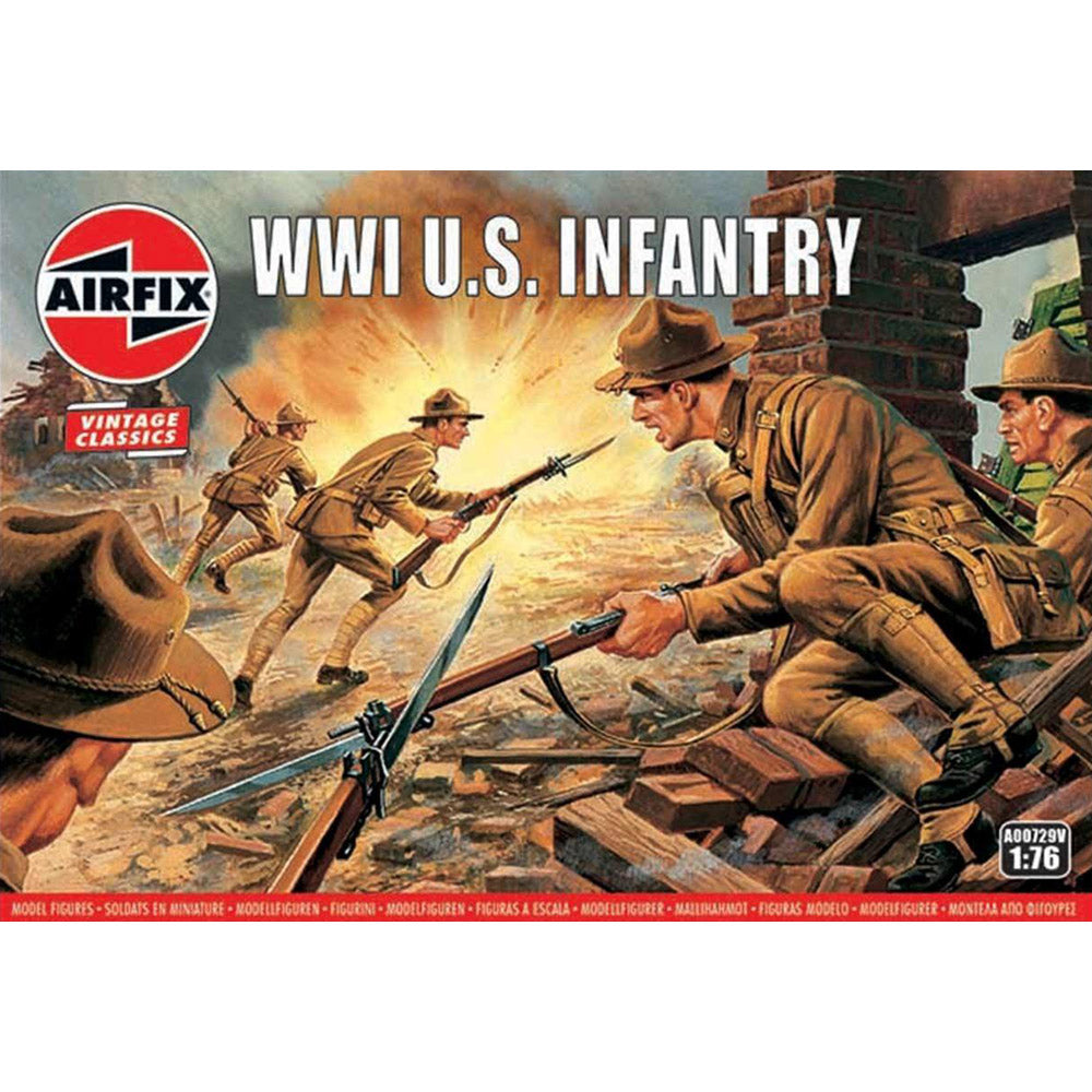Airfix Vintage WW1 US Infantry 00729V