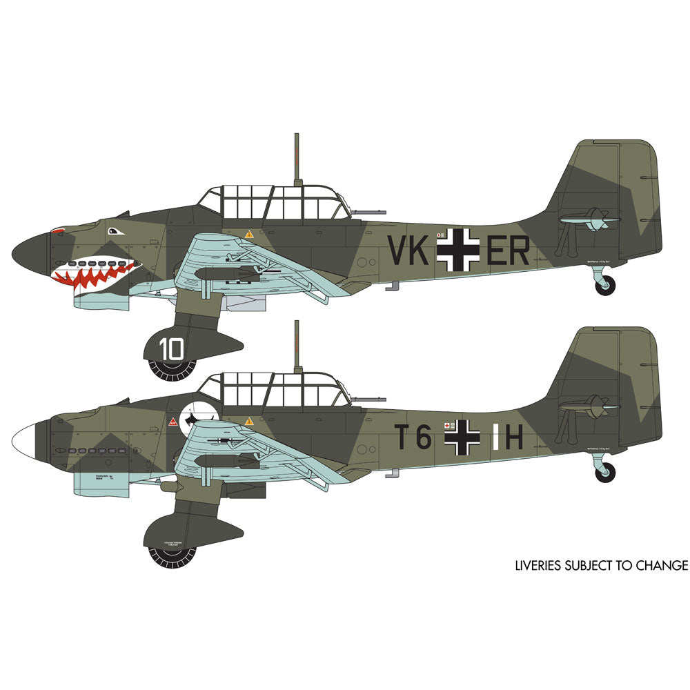 AIRFIX JUNKERS JU87 B-1 STUKA 1:72 Scale A03087A
