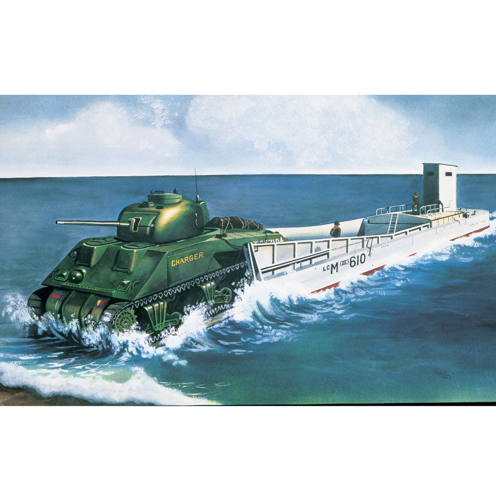 AIrfix LCM3 & Sherman Tank 03301V