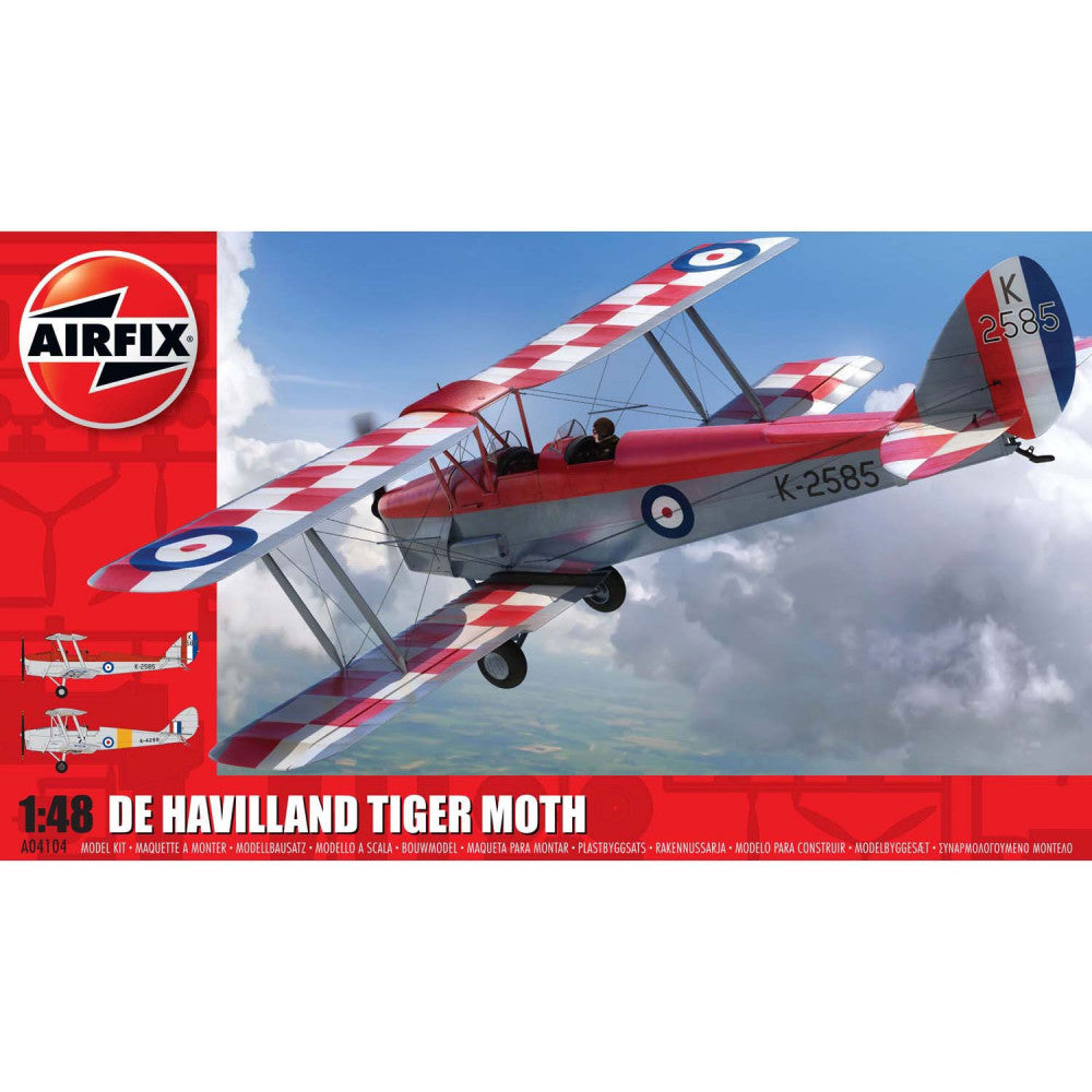AIRFIX DE HAVILLAND DH82A TIGER MOTH 04104