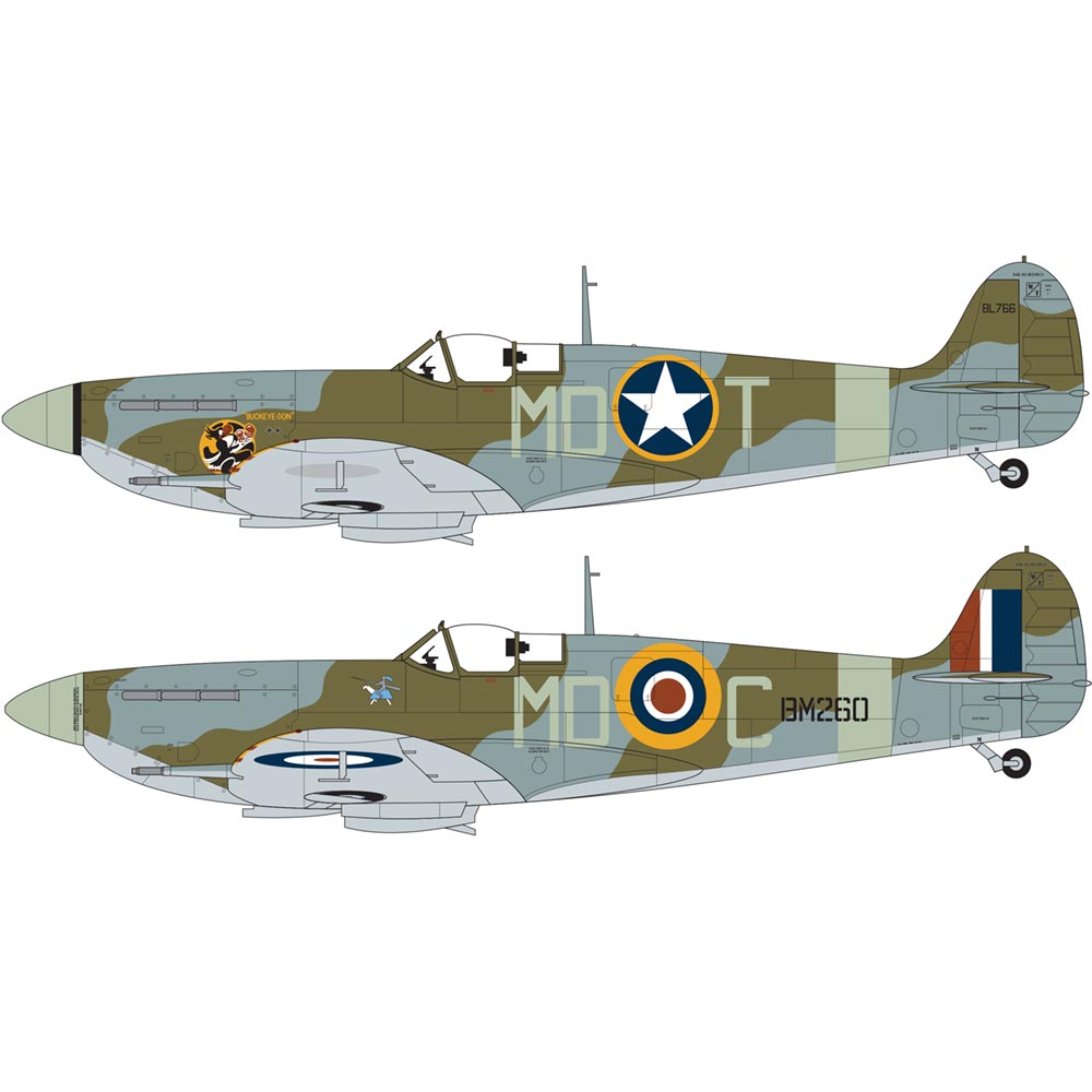 AIRFIX SUPERMARINE SPITFIRE MK.VB 1:48 SCALE A05125A
