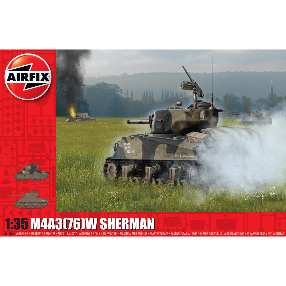 Airfix M4A3(76)W SHERMAN 1365