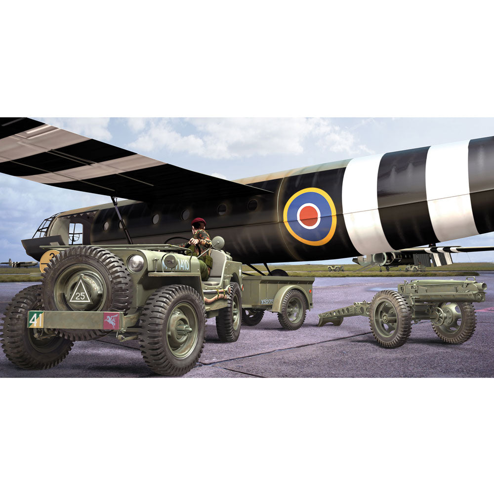AIRFIX STARTER SET JEEP MB 1:72 Scale 55117