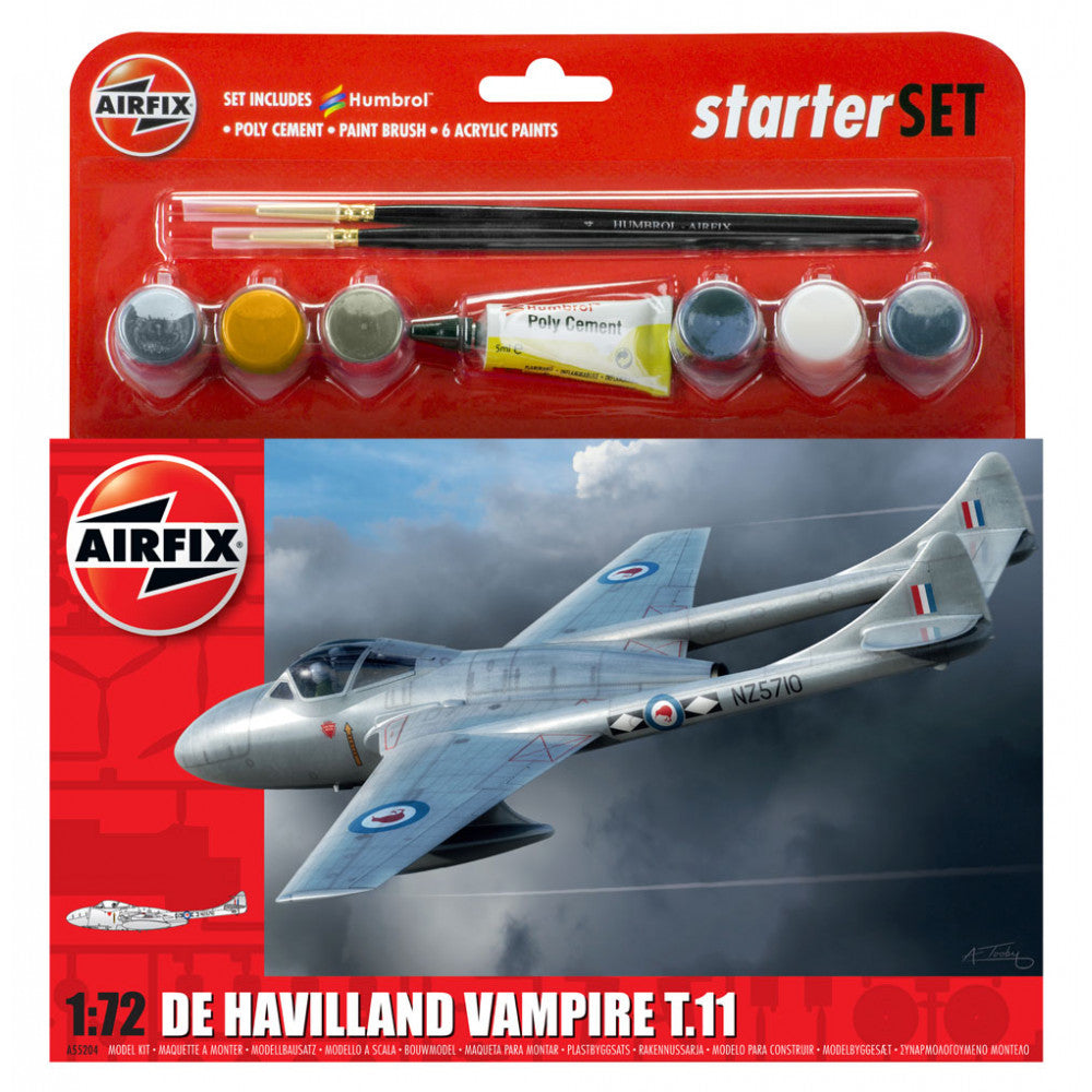 Airfix DH Vampire TII 58-55204
