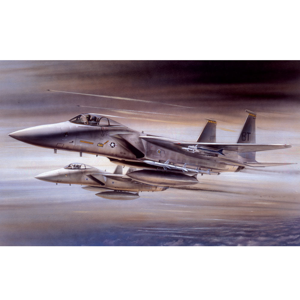 AIRFIX MCDONNELL DOUGLAS F-15A STRIKE EAGLE STARTER SET 55311