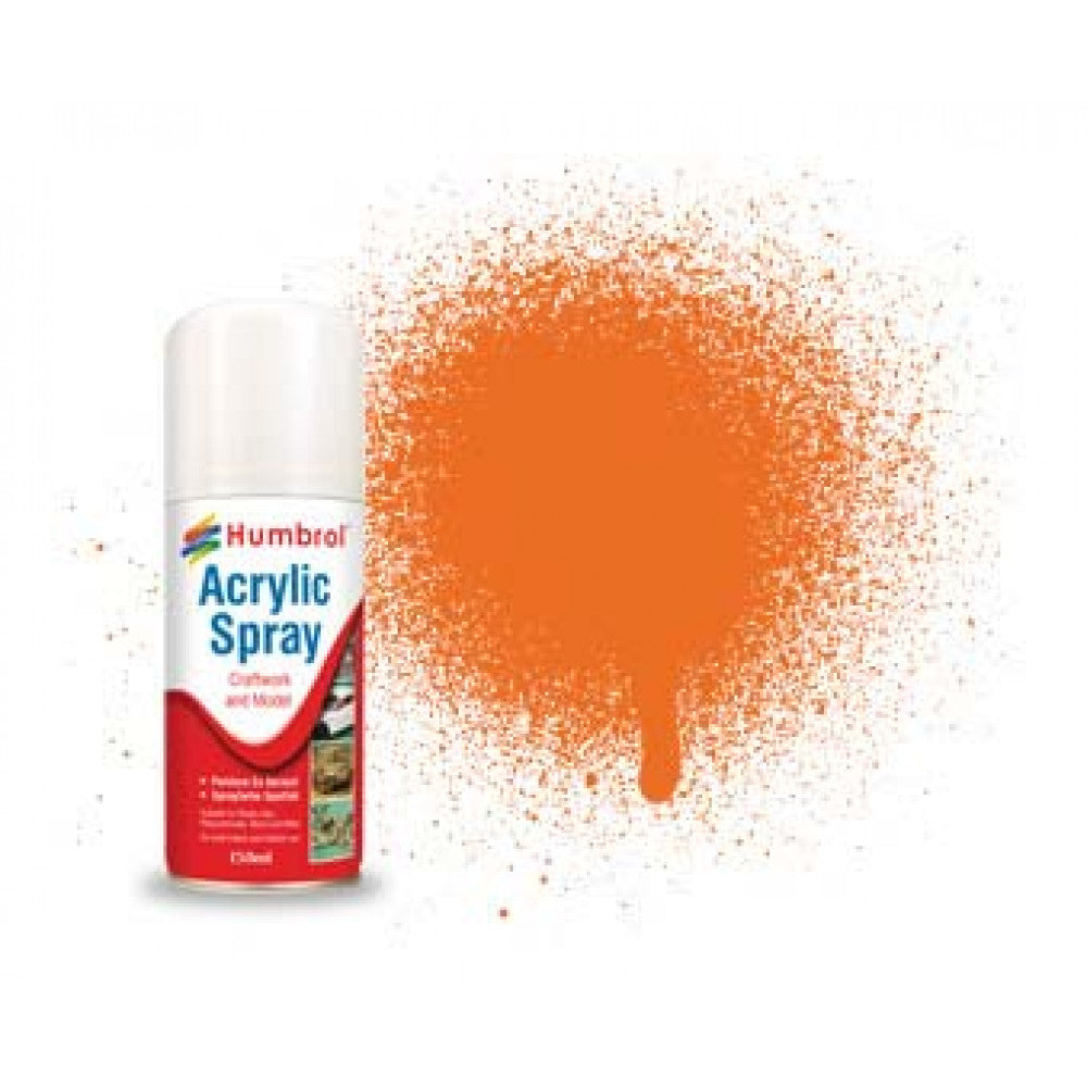 Humbrol 18A Orange 150ml Spray 6018