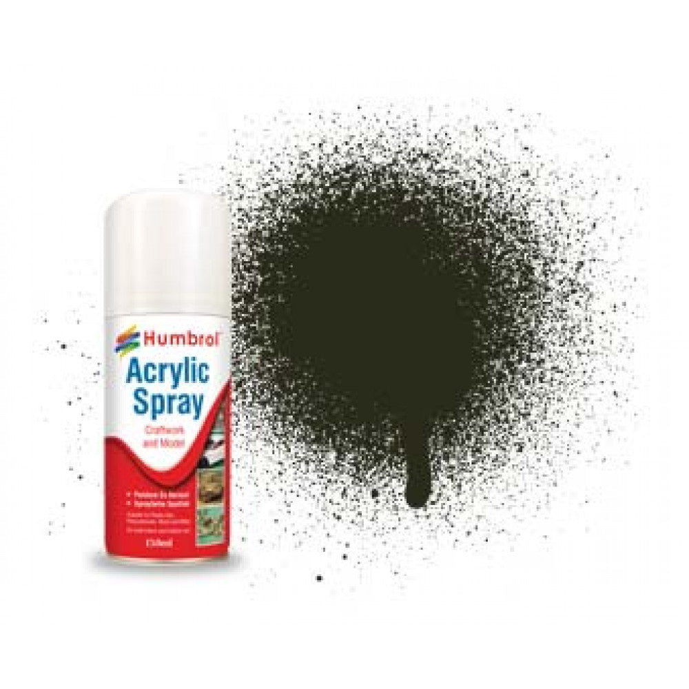 Humbrol 53A Gun Metal 150ml Spray 6053