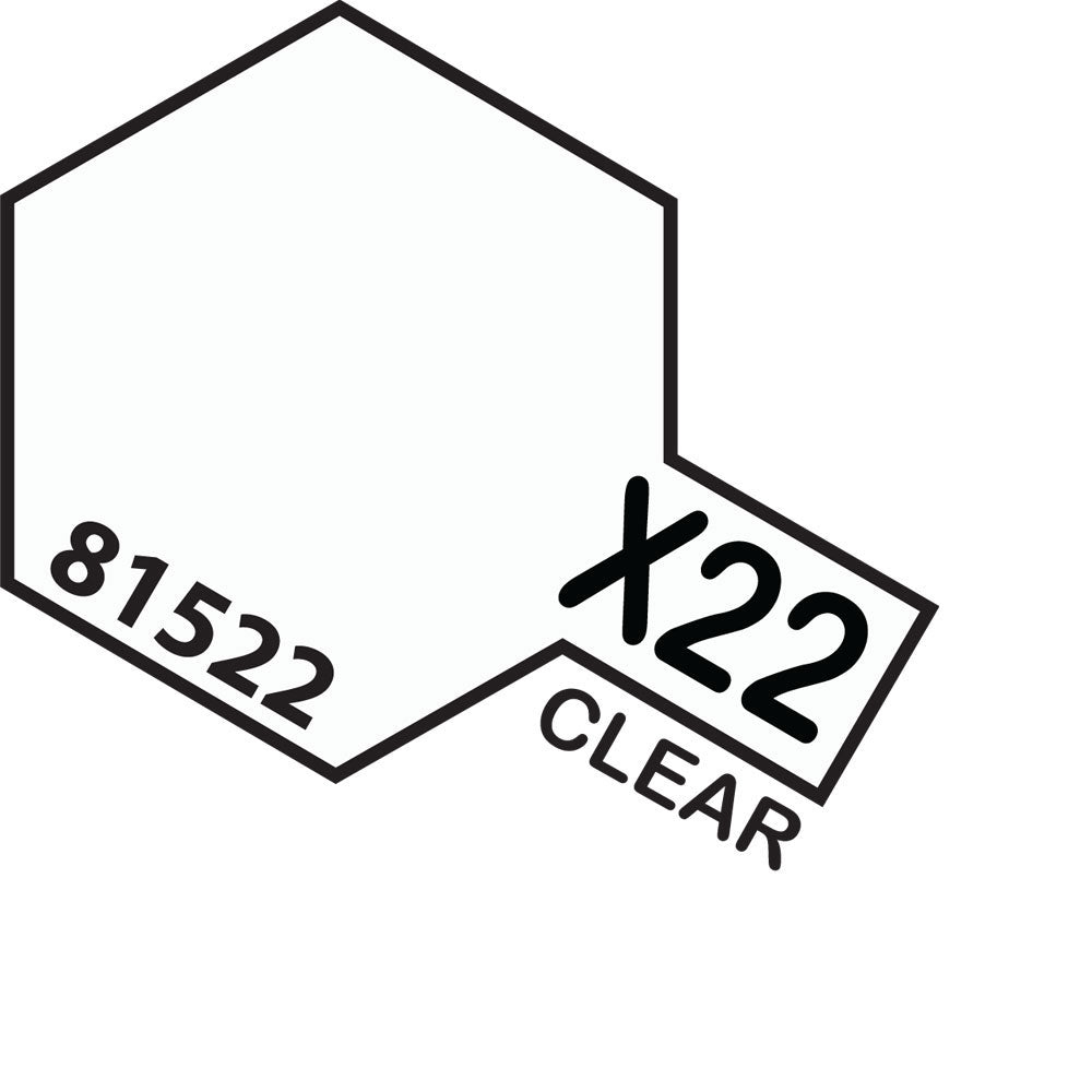TAMIYA MINI X-22 CLEAR