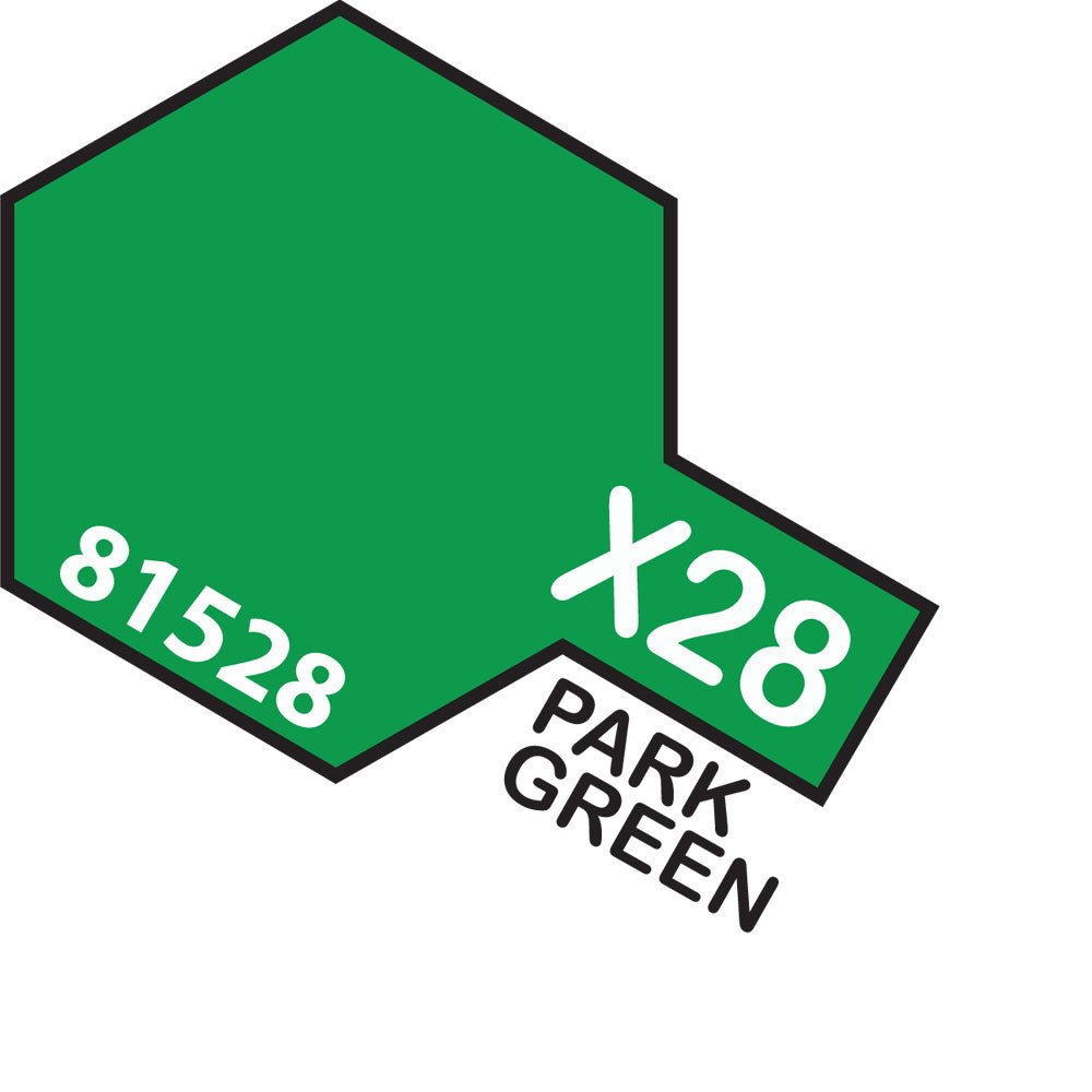 TAMIYA MINI X-28 PARK GREEN