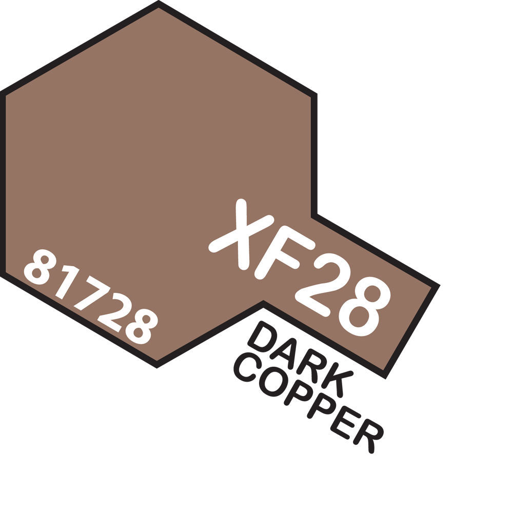 TAMIYA MINI XF-28 DARK COPPER
