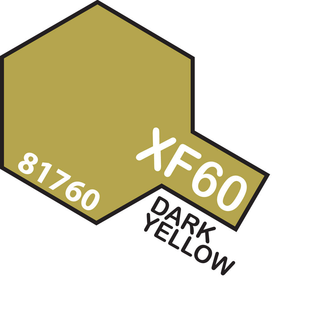 TAMIYA MINI XF-60 DARK YELLOW