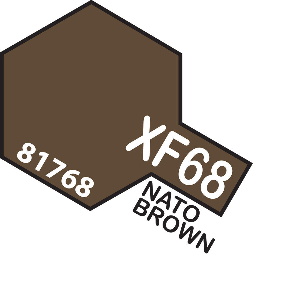 TAMIYA MINI XF-68 NATO BROWN