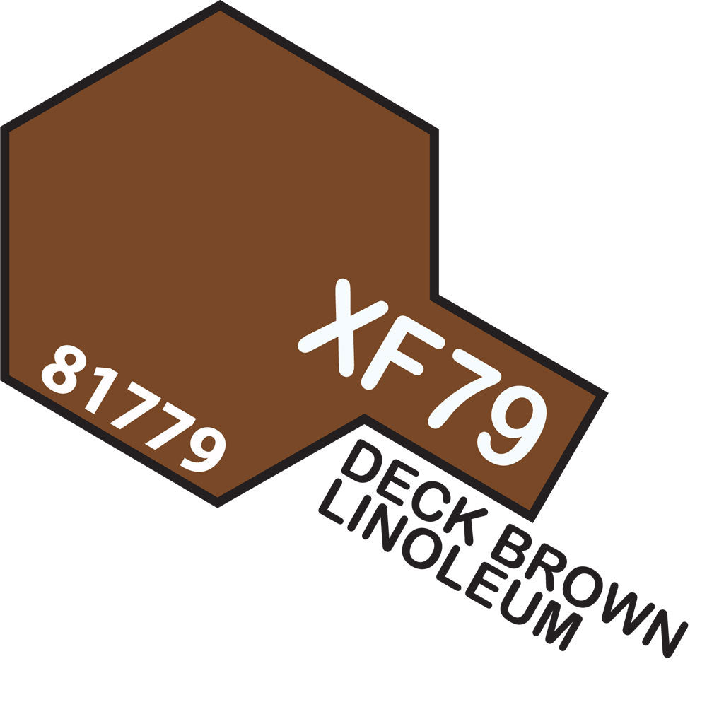 TAMIYA MINI XF-79 LINO DECK BROWN