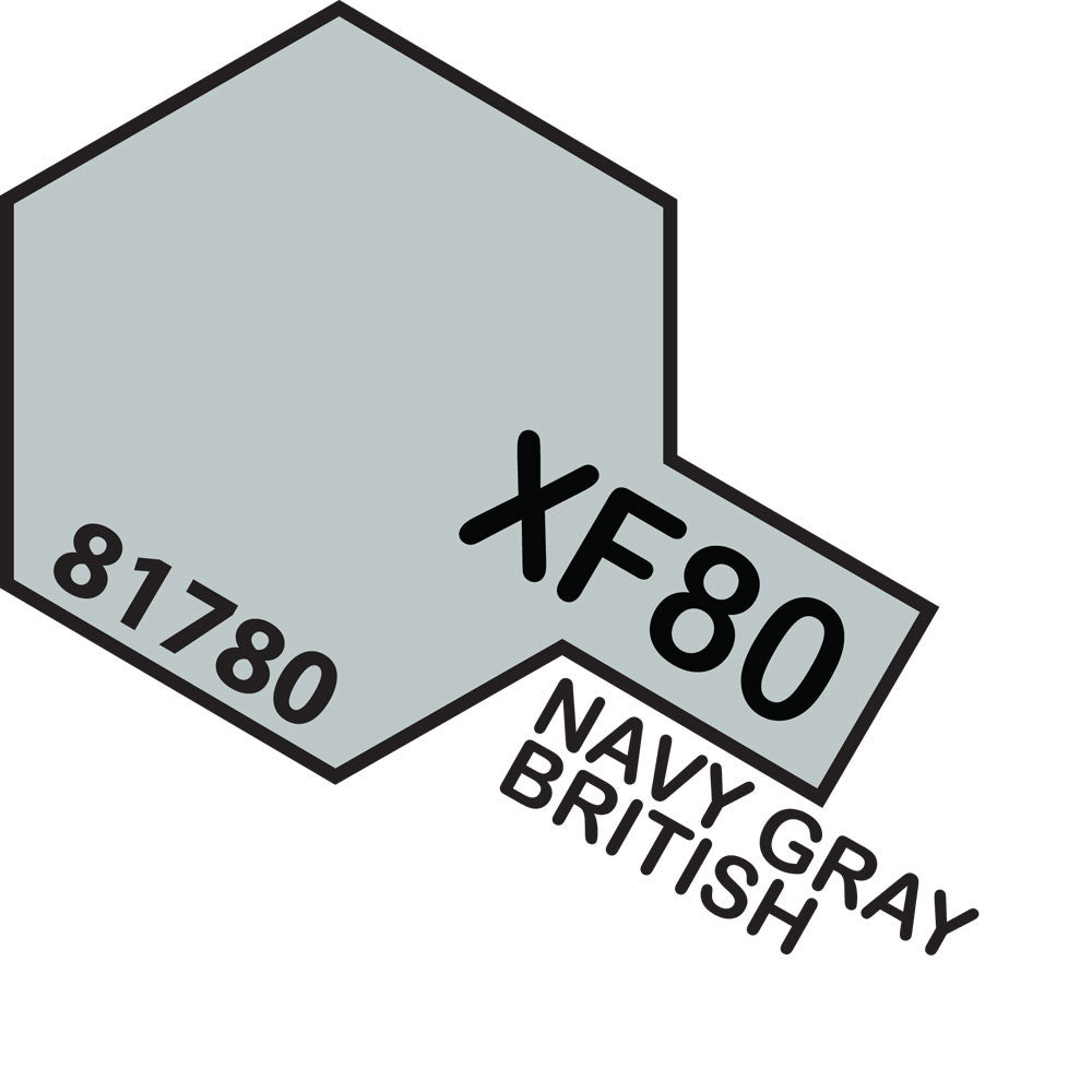 TAMIYA MINI XF-80 ROYAL GRAY