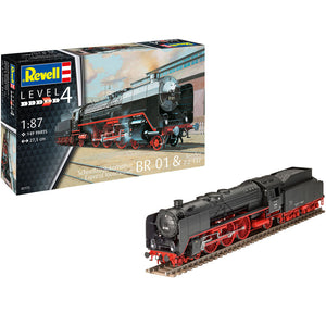 REVELL EXPRESS LOCOMOTIVE BR01 & TENDER 2'2' T32 1:87 02172