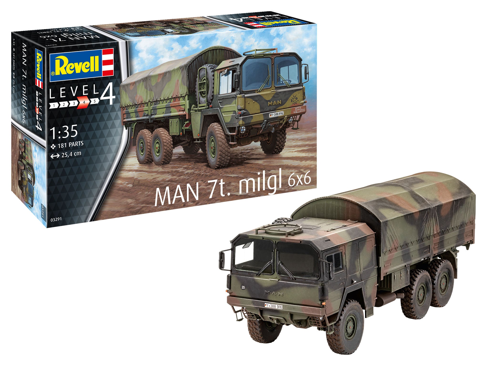 REVELL MAN 7T MILGL 1:35 Scale 03291