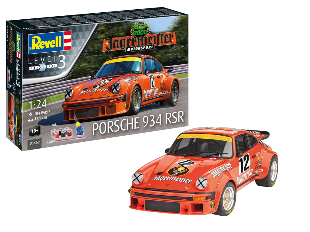 Revell Jagermaister motor Sport 50th Anniversary Porsche 934RSR