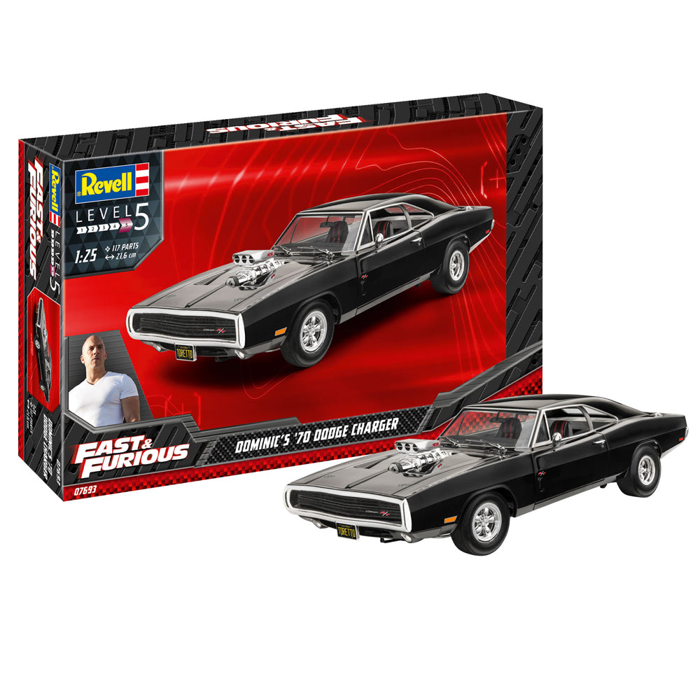 REVELL FAST & FURIOUS - DOMINIC'S 1970 DODGE CHARGER 1:25 95-07693