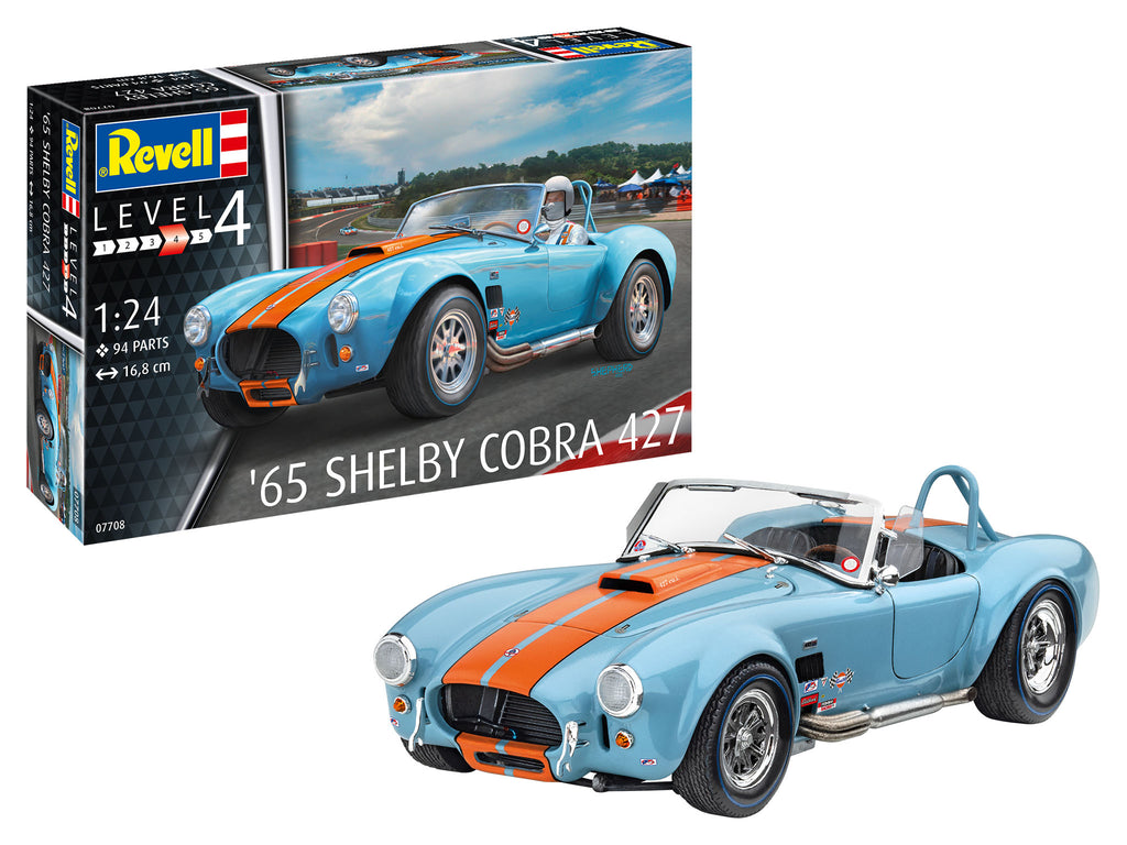 Revell 65 Shelby Cobra 427 1/24 Scale 07708