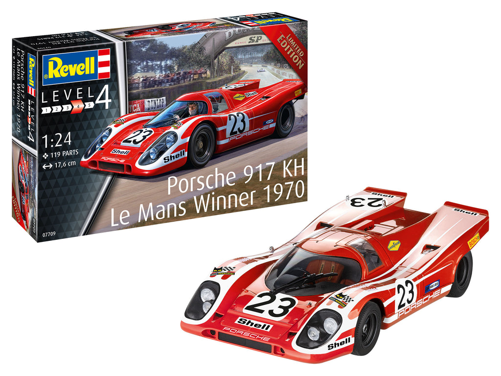 Revell Porsche 917K Lemans 1970 1/24 Scale 07709