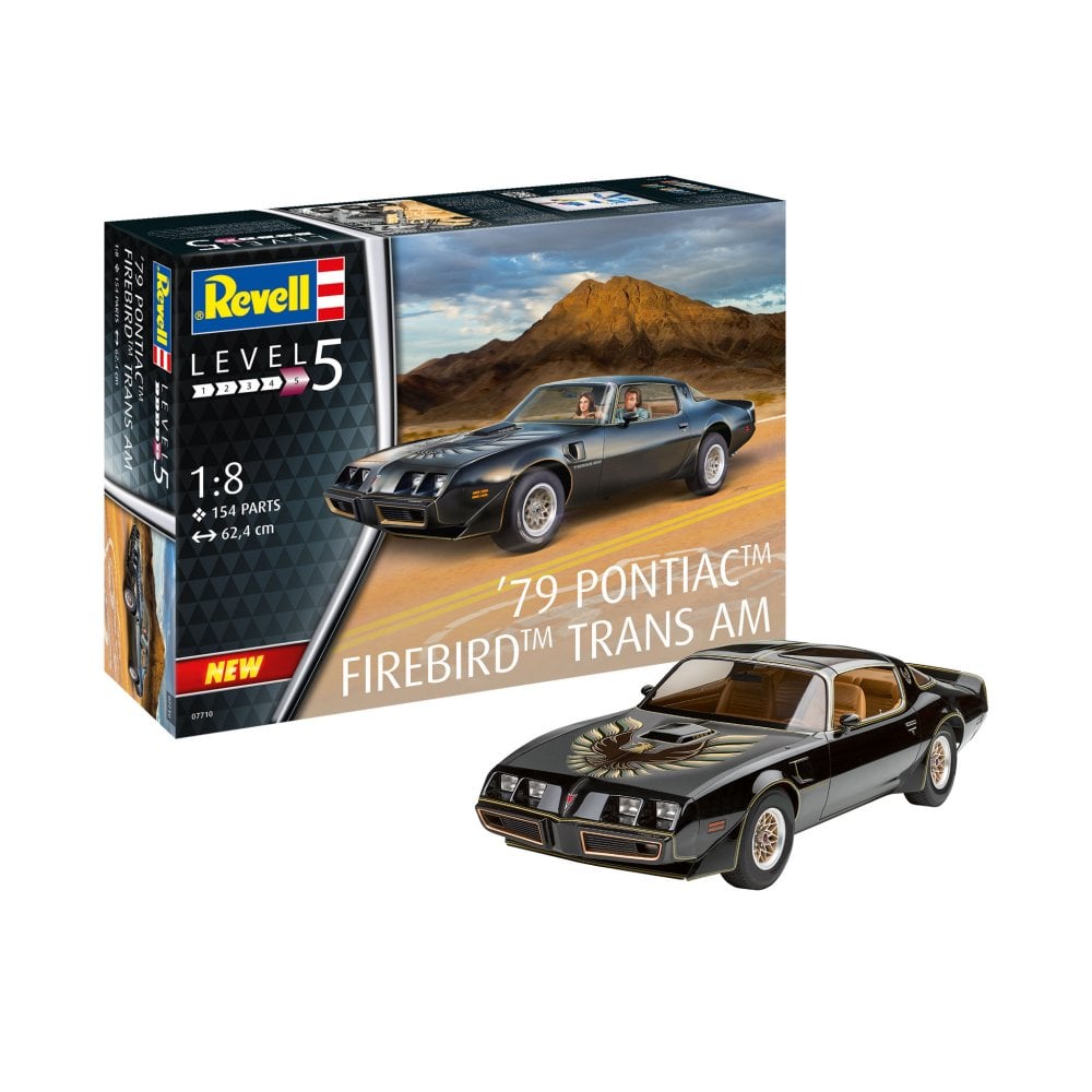 Revell Pontiac Firebird Trans Am 1/8 Scale 07710