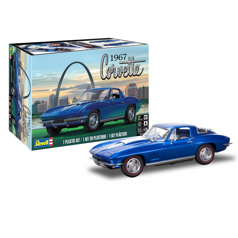 Revell 67 Corvette Coupe 1/25 85-4517