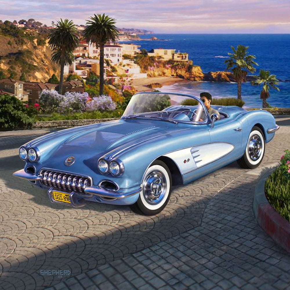 Revell Corvette Roadster 58 1:25 67037