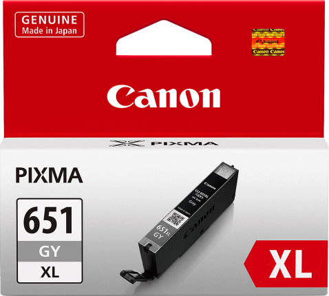 Canon CLI651GYXL High Yield Grey Ink Cartridge