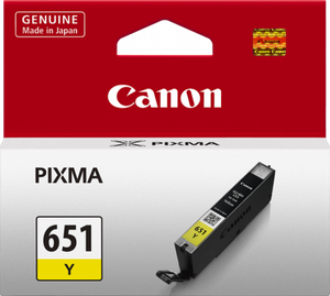 Canon CLI651Y Yellow Ink Cartridge